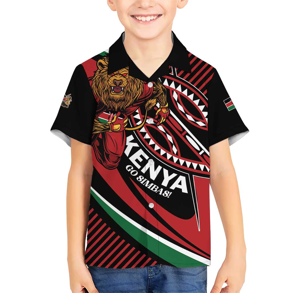 Custom Kenya Rugby Simbas Hawaiian Shirt Elevate Your Game