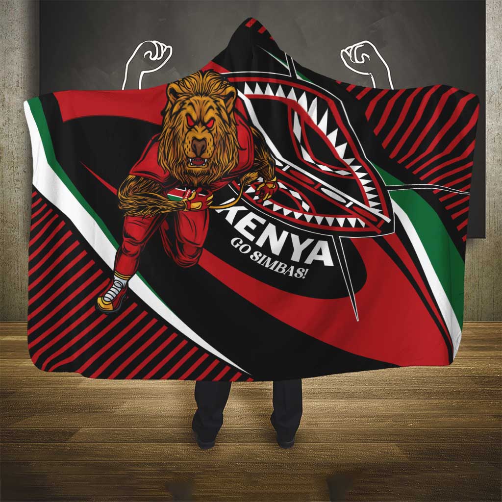 Kenya Rugby Simbas Hooded Blanket Elevate Your Game