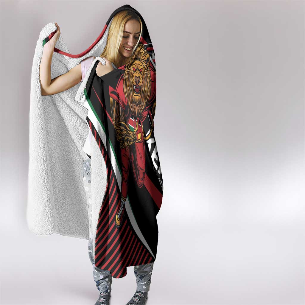 Kenya Rugby Simbas Hooded Blanket Elevate Your Game
