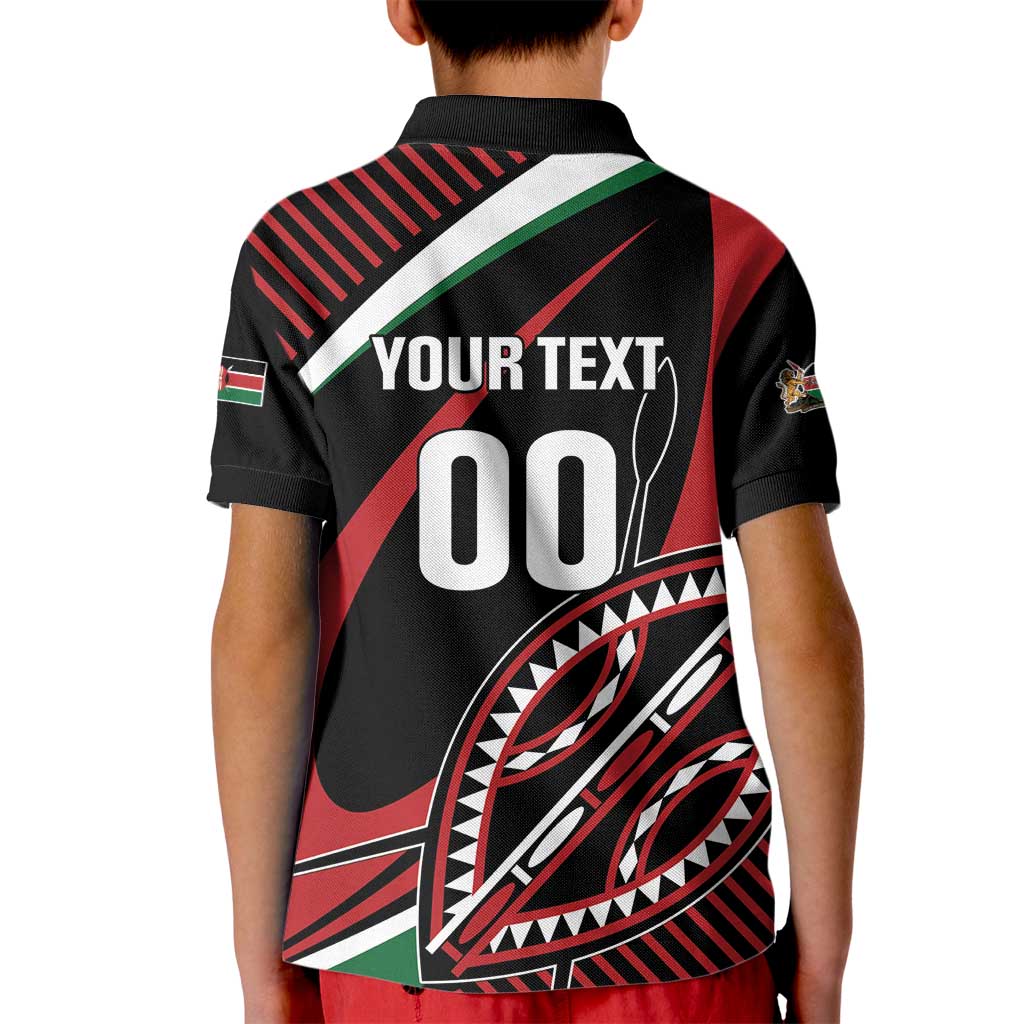 Custom Kenya Rugby Simbas Kid Polo Shirt Elevate Your Game