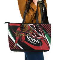 Kenya Rugby Simbas Leather Tote Bag Elevate Your Game