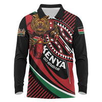 Custom Kenya Rugby Simbas Long Sleeve Polo Shirt Elevate Your Game