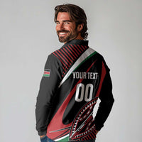 Custom Kenya Rugby Simbas Long Sleeve Polo Shirt Elevate Your Game