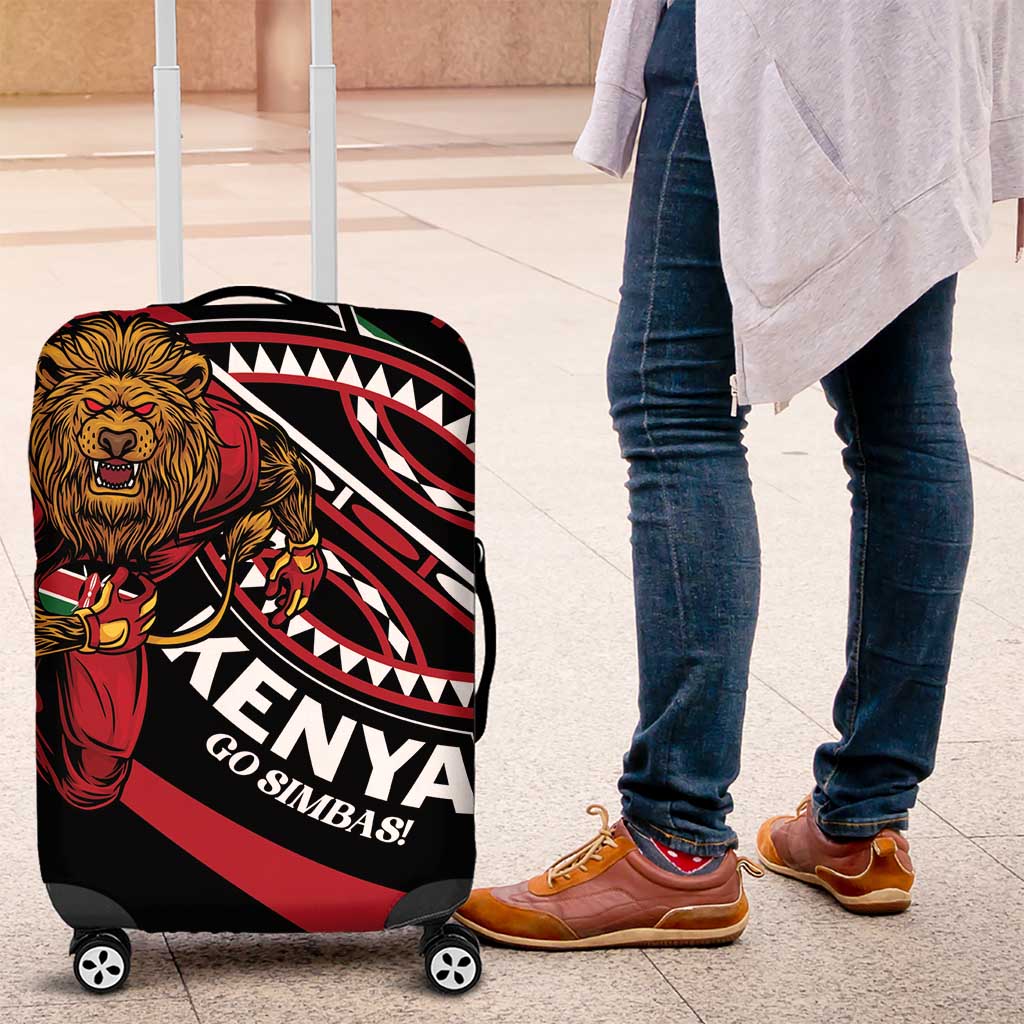 Kenya Rugby Simbas Luggage Cover Elevate Your Game