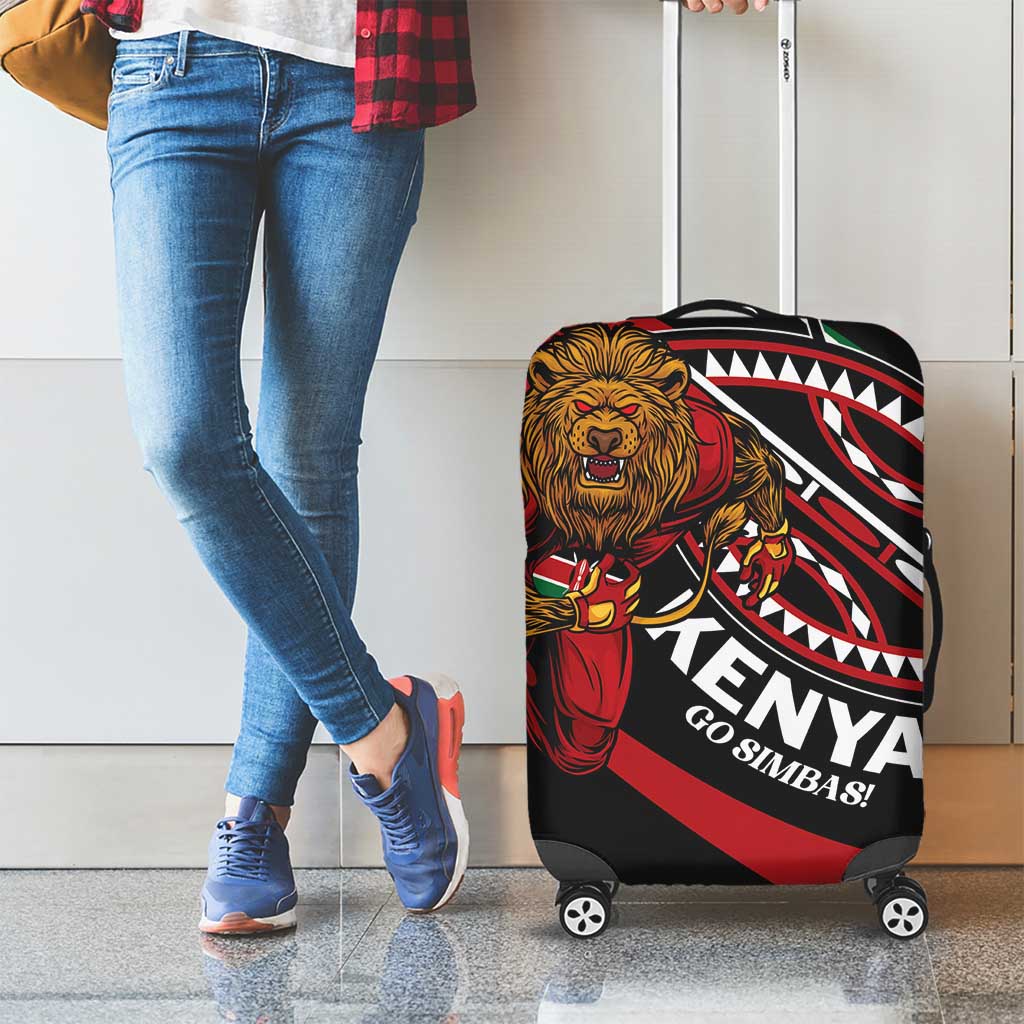 Kenya Rugby Simbas Luggage Cover Elevate Your Game
