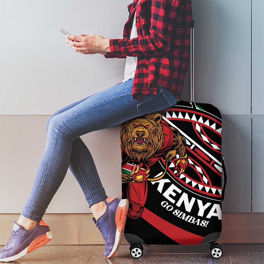 Kenya Rugby Simbas Luggage Cover Elevate Your Game