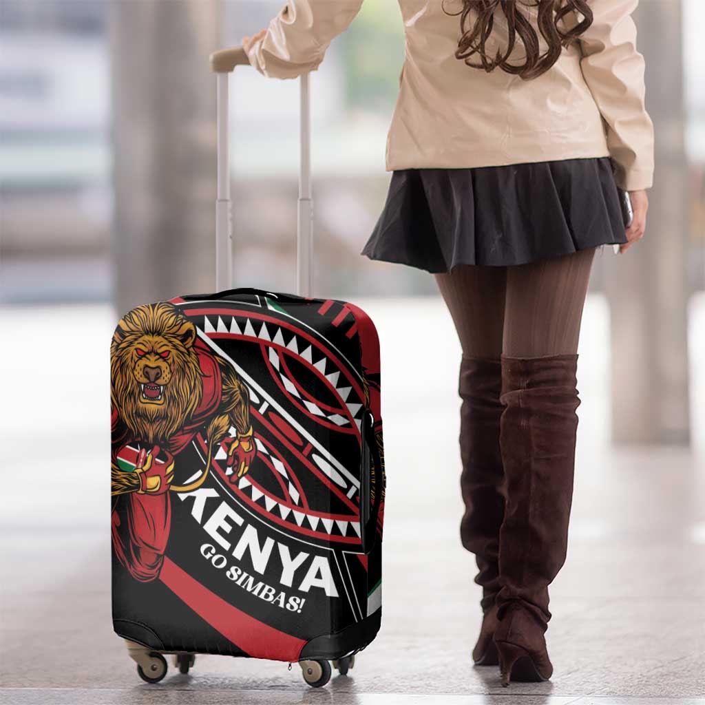 Kenya Rugby Simbas Luggage Cover Elevate Your Game
