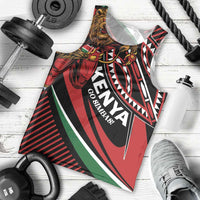 Custom Kenya Rugby Simbas Men Tank Top Elevate Your Game