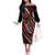 Custom Kenya Rugby Simbas Off The Shoulder Long Sleeve Dress Elevate Your Game