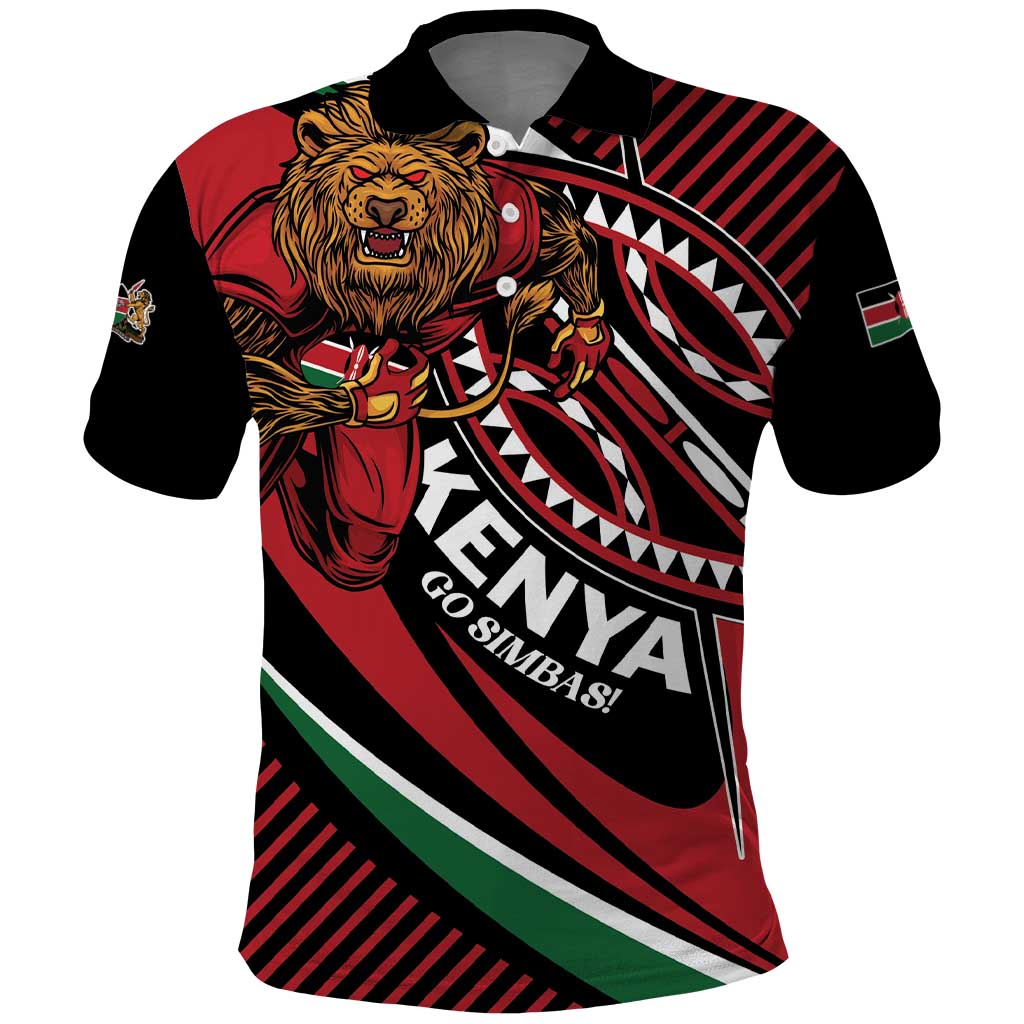 Custom Kenya Rugby Simbas Polo Shirt Elevate Your Game