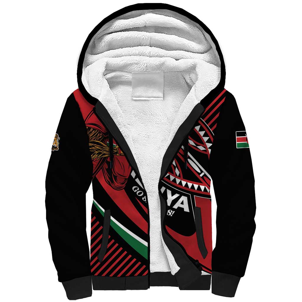 Custom Kenya Rugby Simbas Sherpa Hoodie Elevate Your Game