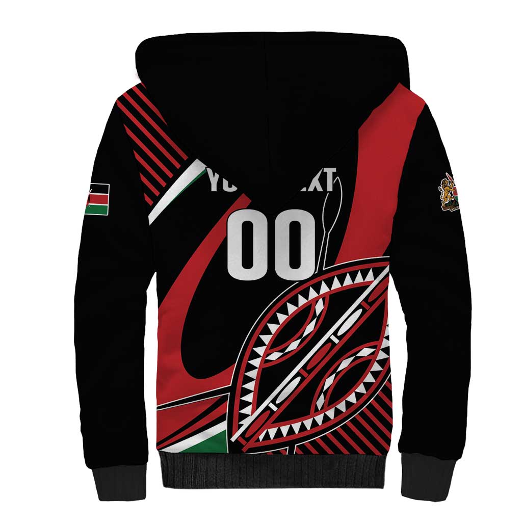 Custom Kenya Rugby Simbas Sherpa Hoodie Elevate Your Game