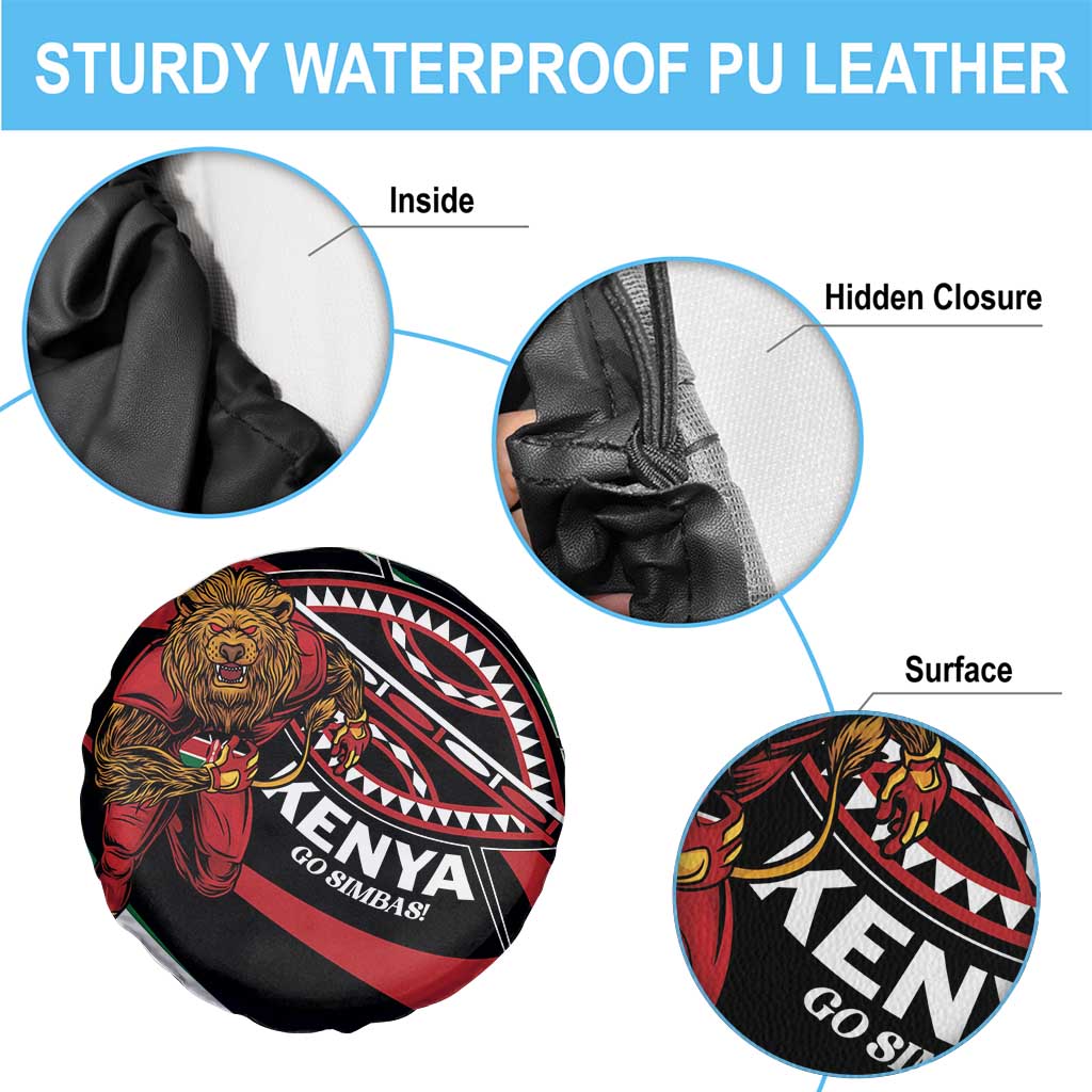 Kenya Rugby Simbas Spare Tire Cover Elevate Your Game