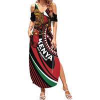 Custom Kenya Rugby Simbas Summer Maxi Dress Elevate Your Game