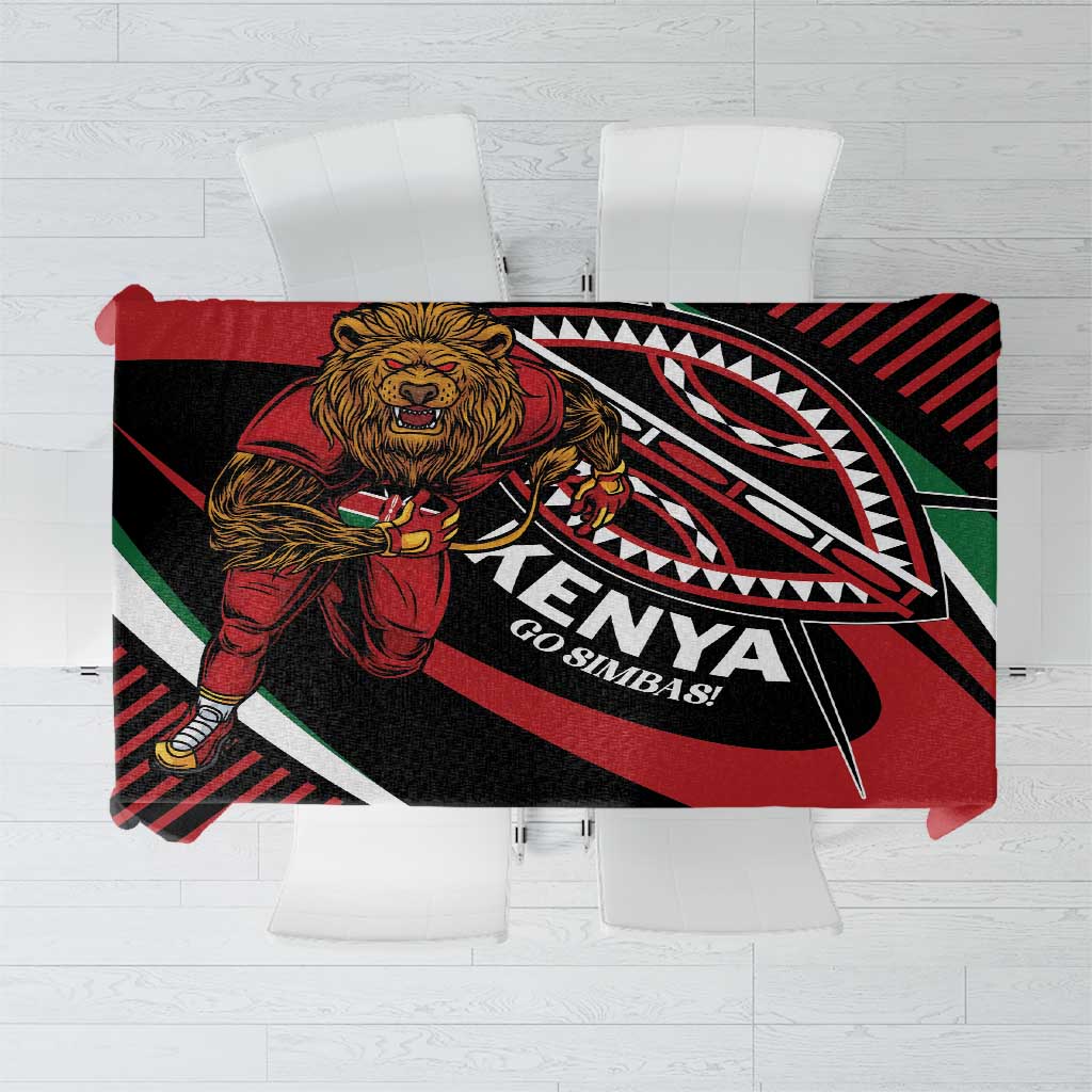 Kenya Rugby Simbas Tablecloth Elevate Your Game