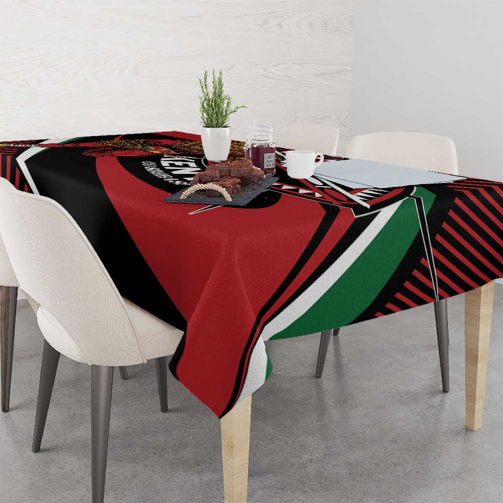Kenya Rugby Simbas Tablecloth Elevate Your Game