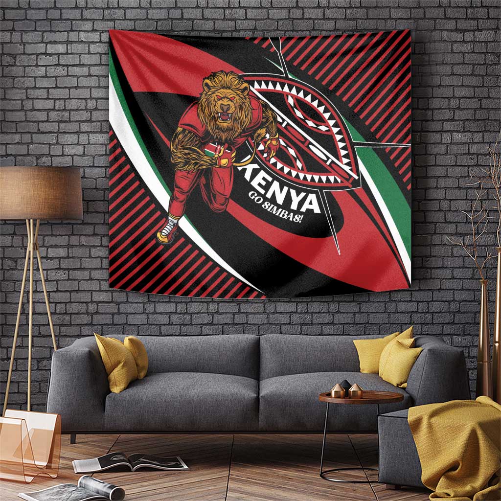 Kenya Rugby Simbas Tapestry Elevate Your Game
