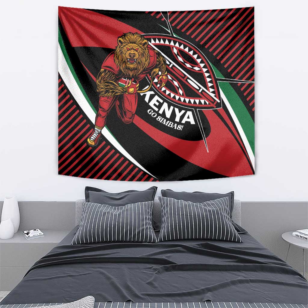 Kenya Rugby Simbas Tapestry Elevate Your Game