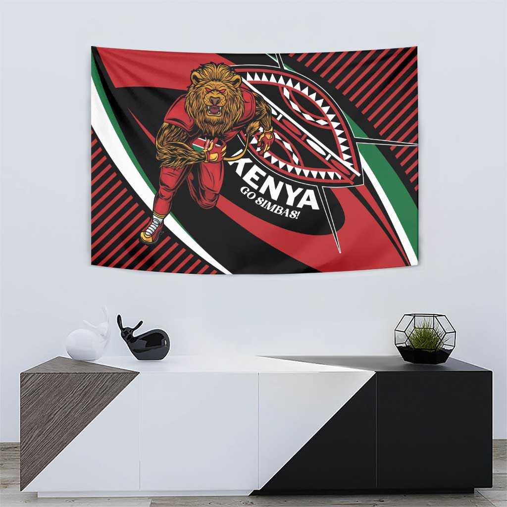 Kenya Rugby Simbas Tapestry Elevate Your Game