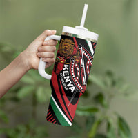 Custom Kenya Rugby Simbas Tumbler With Handle Elevate Your Game