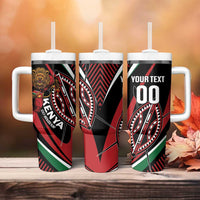 Custom Kenya Rugby Simbas Tumbler With Handle Elevate Your Game