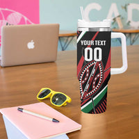 Custom Kenya Rugby Simbas Tumbler With Handle Elevate Your Game