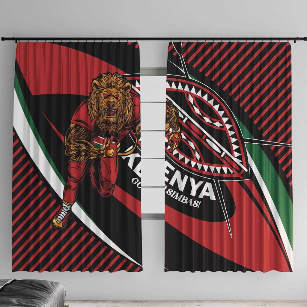 Kenya Rugby Simbas Window Curtain Elevate Your Game