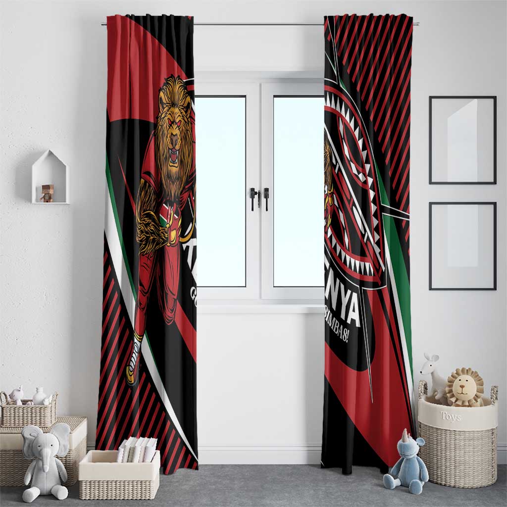 Kenya Rugby Simbas Window Curtain Elevate Your Game