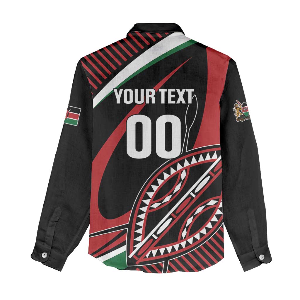 Custom Kenya Rugby Simbas Women Casual Shirt Elevate Your Game