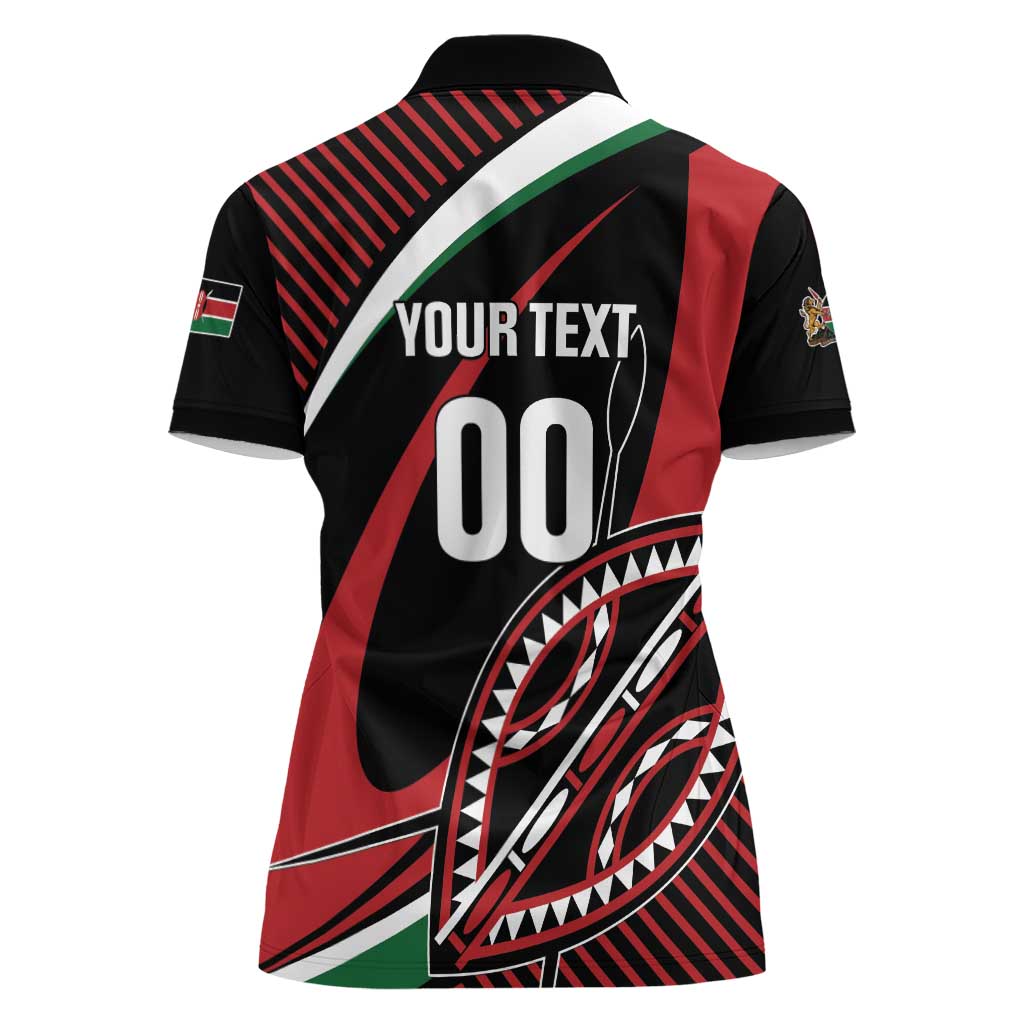 Custom Kenya Rugby Simbas Women Polo Shirt Elevate Your Game