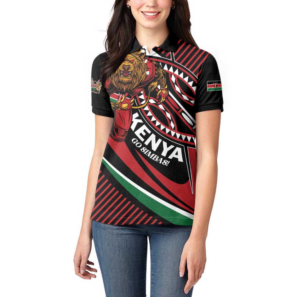 Custom Kenya Rugby Simbas Women Polo Shirt Elevate Your Game