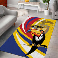 Colombia Rugby Area Rug Los Tucanes Go Champions