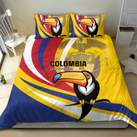 Colombia Rugby Bedding Set Los Tucanes Go Champions