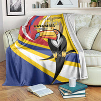 Colombia Rugby Blanket Los Tucanes Go Champions