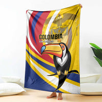 Colombia Rugby Blanket Los Tucanes Go Champions