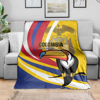 Colombia Rugby Blanket Los Tucanes Go Champions