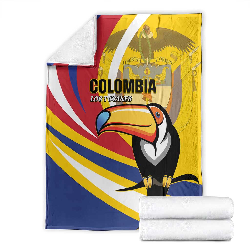 Colombia Rugby Blanket Los Tucanes Go Champions