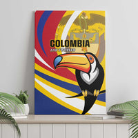 Colombia Rugby Canvas Wall Art Los Tucanes Go Champions