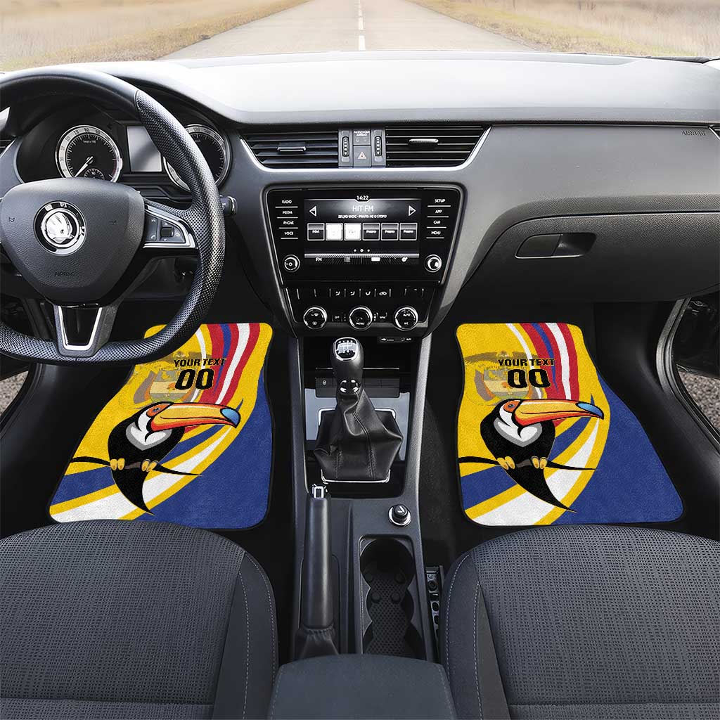Colombia Rugby Car Mats Los Tucanes Go Champions