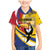 Custom Colombia Rugby Family Matching Mermaid Dress and Hawaiian Shirt Los Tucanes Go Champions