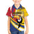 Custom Colombia Rugby Family Matching Off Shoulder Maxi Dress and Hawaiian Shirt Los Tucanes Go Champions