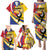 Custom Colombia Rugby Family Matching Puletasi and Hawaiian Shirt Los Tucanes Go Champions