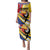 Custom Colombia Rugby Family Matching Puletasi and Hawaiian Shirt Los Tucanes Go Champions