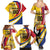 Custom Colombia Rugby Family Matching Summer Maxi Dress and Hawaiian Shirt Los Tucanes Go Champions