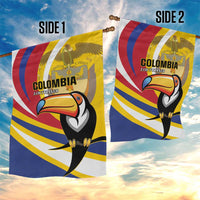 Colombia Rugby Garden Flag Los Tucanes Go Champions