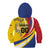Custom Colombia Rugby Kid Hoodie Los Tucanes Go Champions