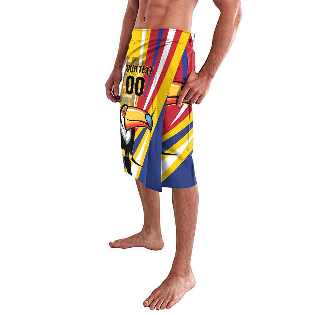 Custom Colombia Rugby Lavalava Los Tucanes Go Champions