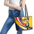 Colombia Rugby Leather Tote Bag Los Tucanes Go Champions