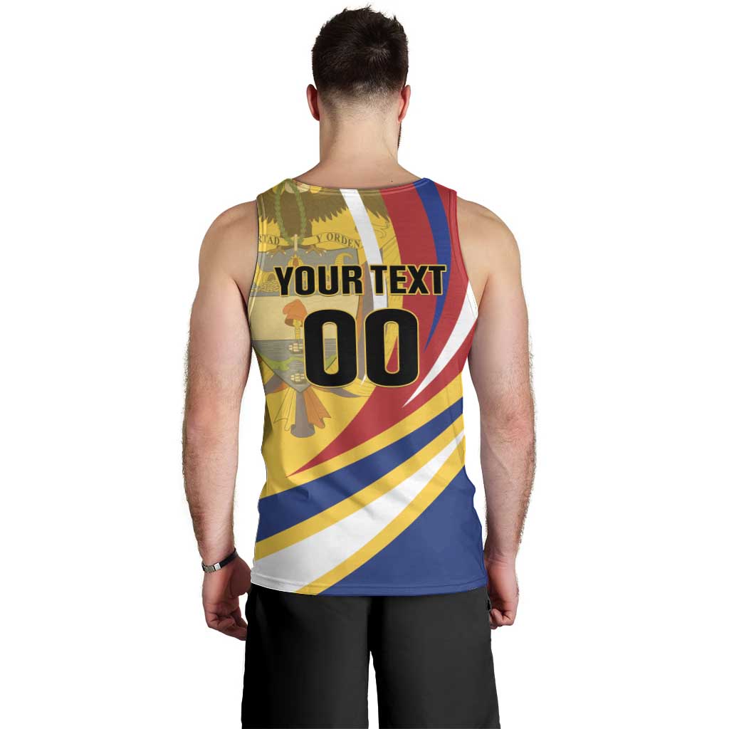 Custom Colombia Rugby Men Tank Top Los Tucanes Go Champions