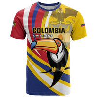 Custom Colombia Rugby T Shirt Los Tucanes Go Champions